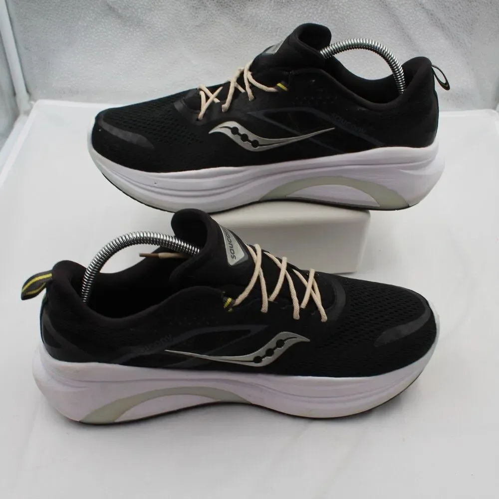 Saucony Omni 22 Men Size 10.5 Stability Running Shoes Cushioned Sneakers Black